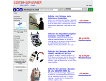 Tablet Screenshot of contra-espionagem.com.br